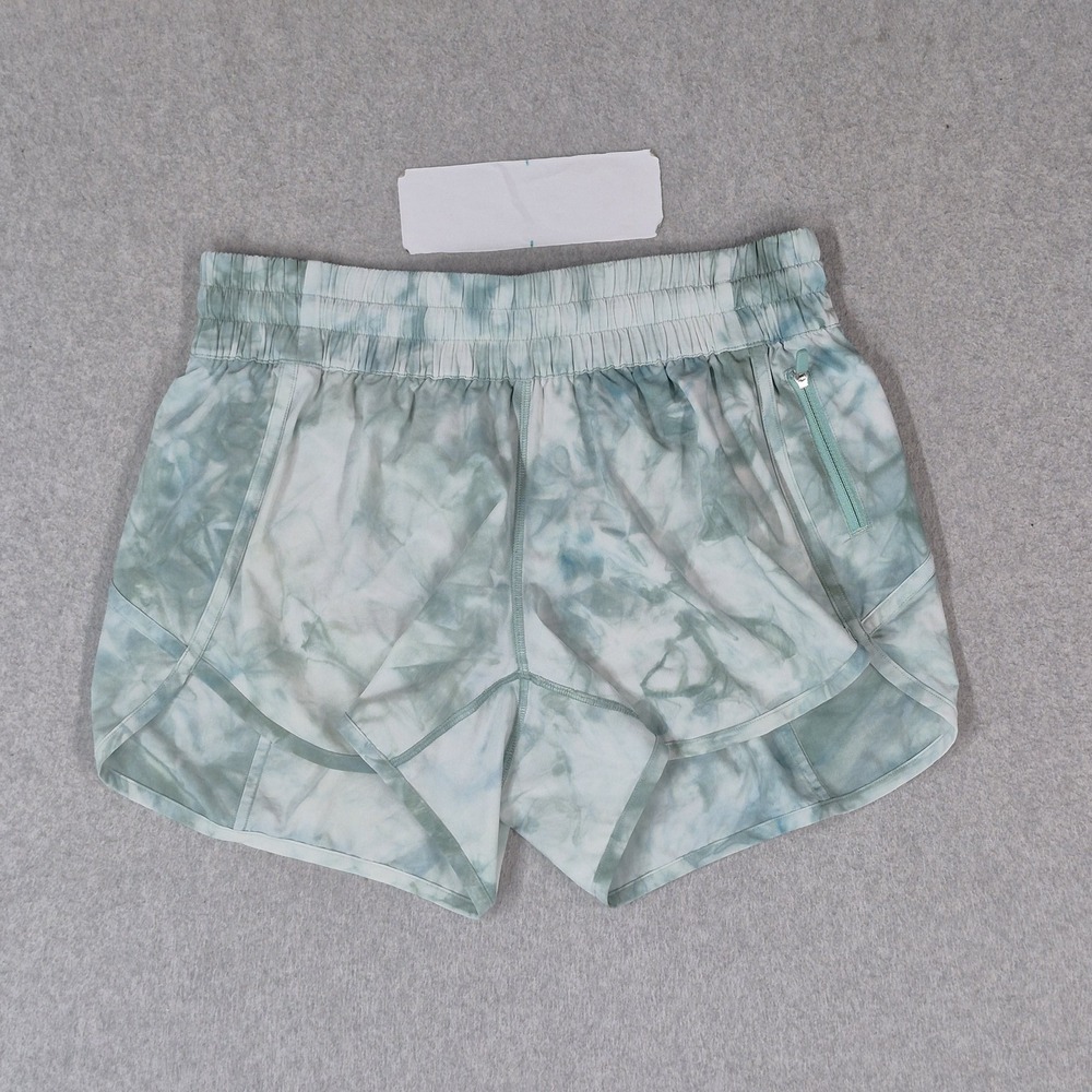 Lululemon Women Activewear Shorts 10 Green Tracker Short V
